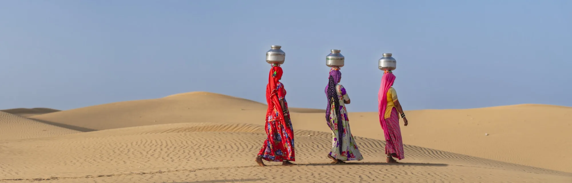 Femmes indiennes au Rajasthan
